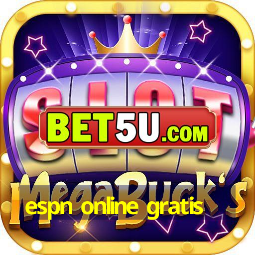 espn online gratis